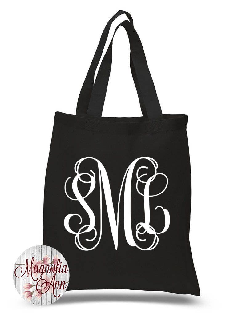 Custom Cursive Monogram Initials, Personalized Name, Bridal Party Gifts ...