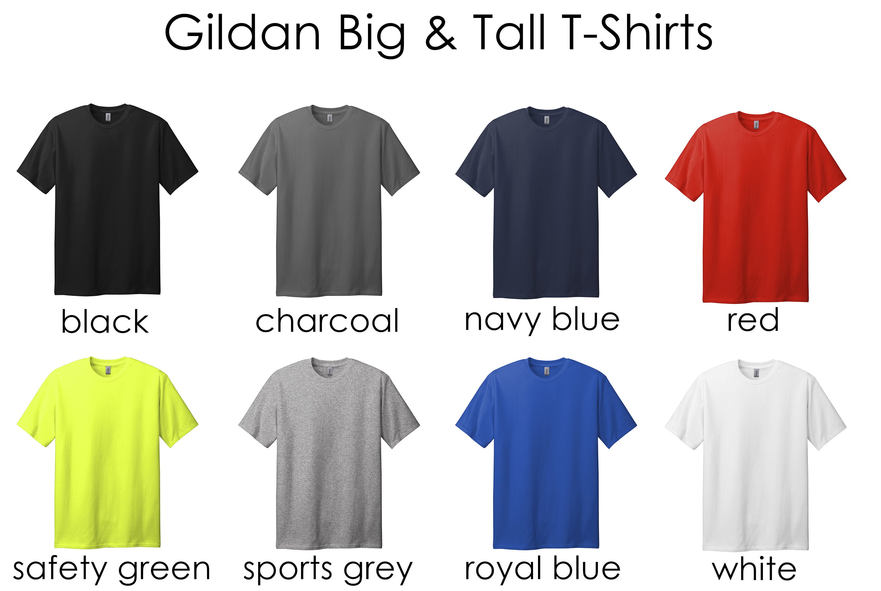 gildan 4xlt t shirts