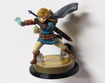 Soporte de pared para una sola figura, compatible con figuras Amiibo, exhibición para coleccionistas