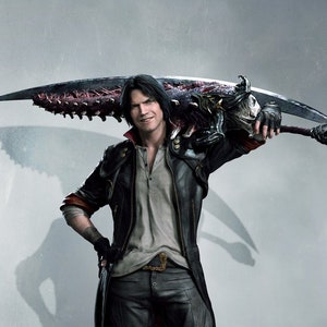 Devil Sword Sparda, Devil May Cry 5 Sword, full size DMC5 sword kit