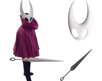 Hornet Maske und Nadel Set, Silksong Hohlritter Hornet Maske Cosplay Kit