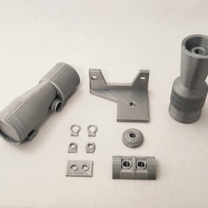 DL 44 Blaster parts-ESB Version, luke skywalker han solo blaster cosplay prop