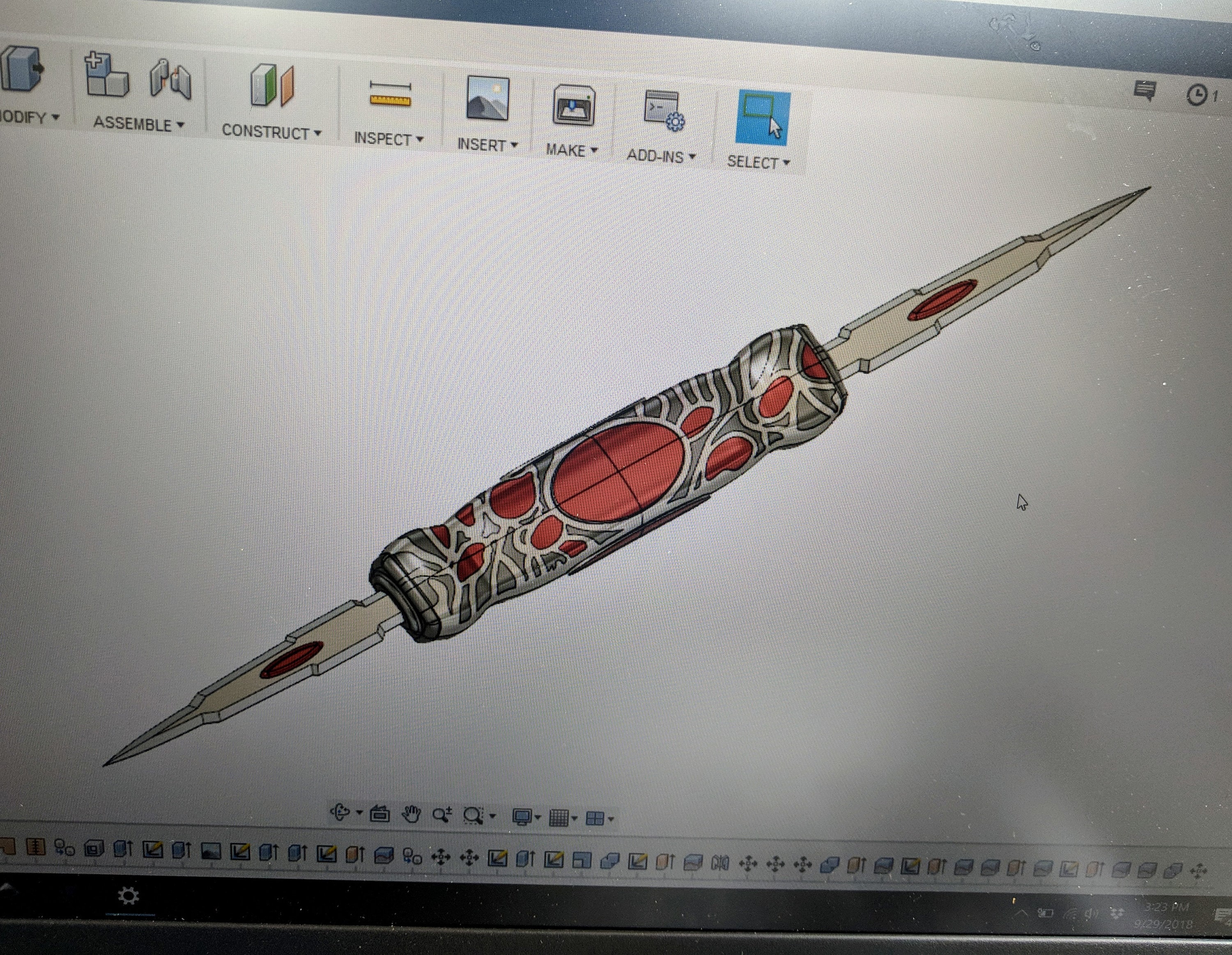 gamora sword godslayer pepakura pattern