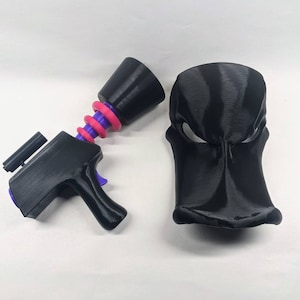 Darkwing Duck Mask and blaster kit, Duck Tales, Duck Mask, darkwing blaster