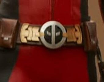 Hebilla de cinturón de Ladypool, cosplay de Ladypool, cosplay de DP 3