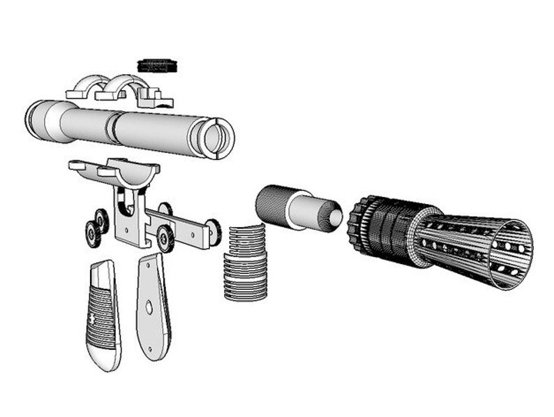 DL 44 Blaster parts zdjęcie 3