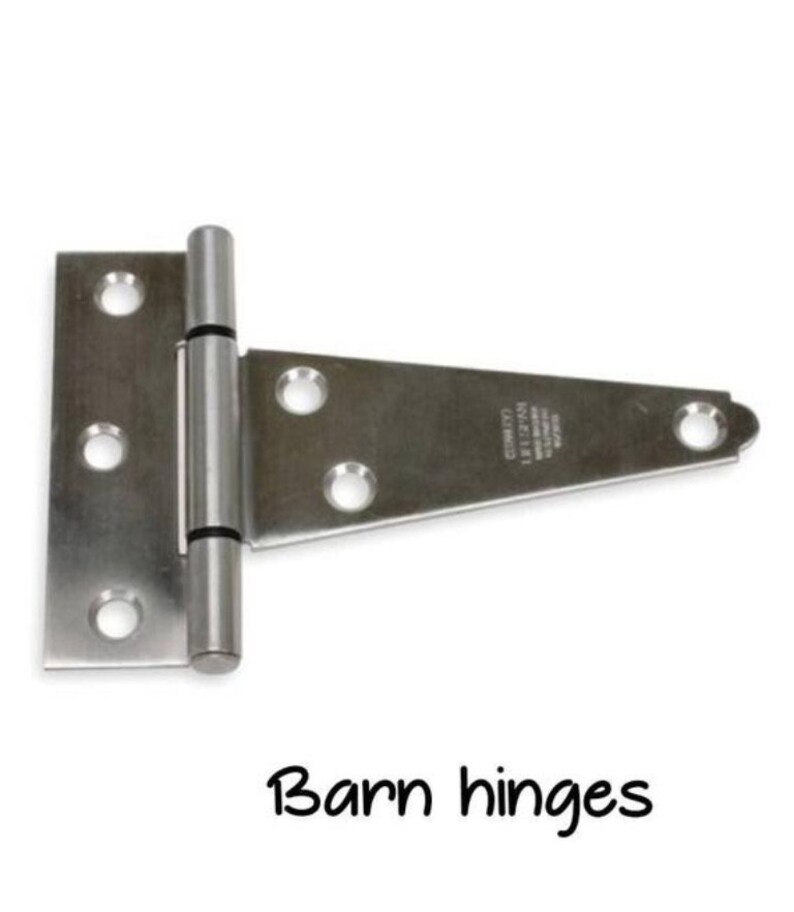 Saloon Door Hinges Hanging Hardware Barn Hinges Swinging Etsy