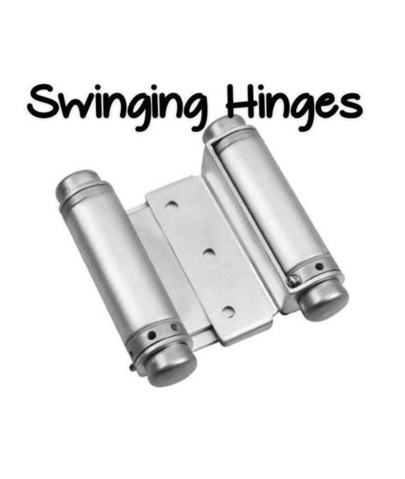 Saloon Door Hinges Hanging Hardware Barn Hinges Swinging Etsy