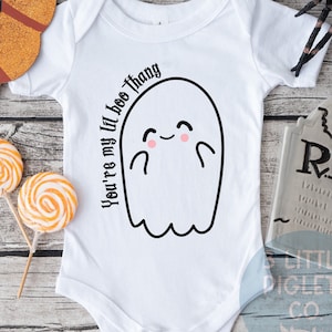 You're My Lil Boo Thang Cute Baby Halloween Onesie® Ghost Onesie® Boo Thang Baby Hey Boo Onesie® Fall Baby Onesie® Halloween Baby Onesie®