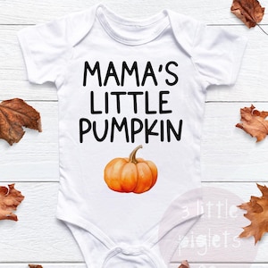 Mama Little Pumpkin Baby Outfit Fall Boy Clothes Pumpkin Baby Onesie® Fall Baby Shower Gift For Baby First Halloween Onesie® Girl Baby Gift