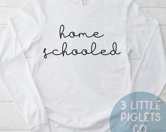 Homeschooled Shirt Homeschool Tshirt Homeschool Kid Shirt Homeschool Gift Homeschool Charlotte Mason Homeschooler Shirt Homeschooler Gift