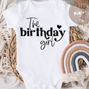 The Birthday Girl First Birthday Onesie® 1st Birthday Shirt Girl Birthday Baby Girl First Birthday Outfit Girl Boho Birthday Shirt