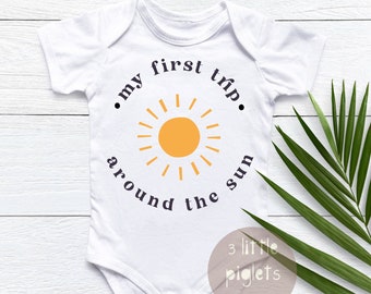 First Birthday Onesie® Sun 1st Birthday Onesie® Sun Birthday Theme First Birthday Party Girl First Birthday Sun Boy 1st Birthday Shirt