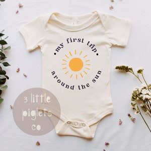 My First Trip Around the Sun, Natural Boho First Birthday, First ...
