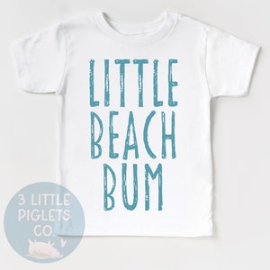 Little Beach Bum Toddler Beach Shirt Beach Vacation Shirt Cute Beach Gift for Kids Beach Vacation Kids Beach Tee Summer Beach Tshirt