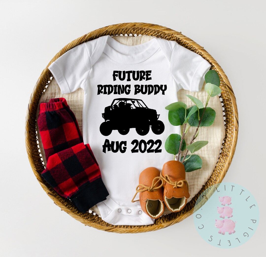 Future Riding Buddy Onesie®, UTV Family, UTV Pregnancy Announcement