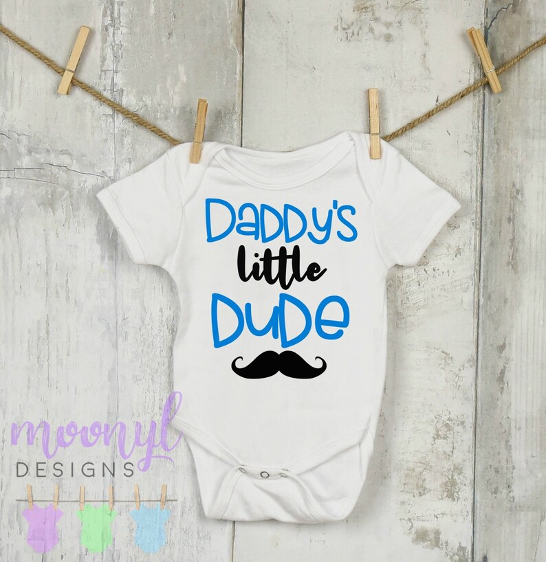 daddy's little man onesie