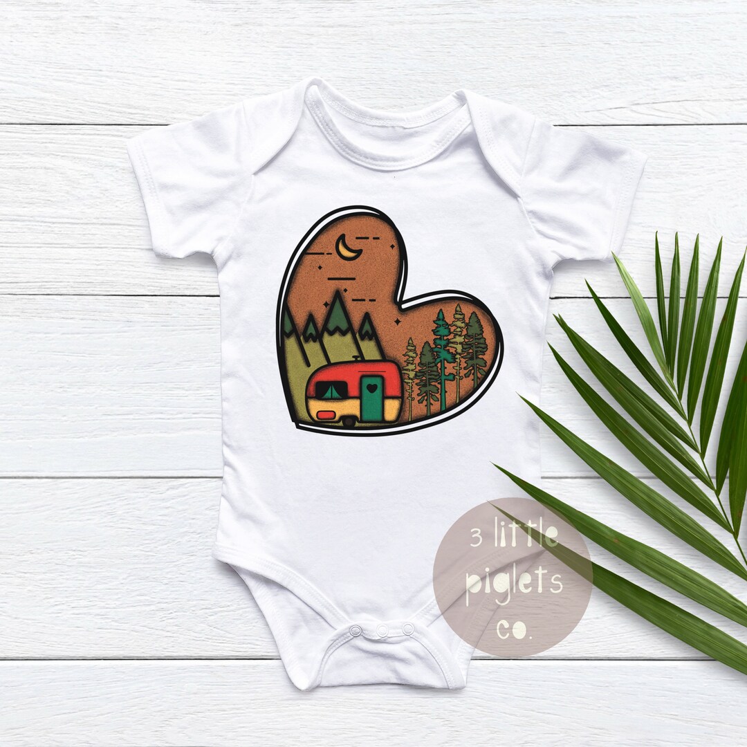 Camping Baby Onesie®, Camping Baby, Baby Camping Clothes, Camp Baby Gift, Baby Shower Gift