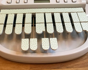 Faux Leather Steno Keypads PEARLESCENT