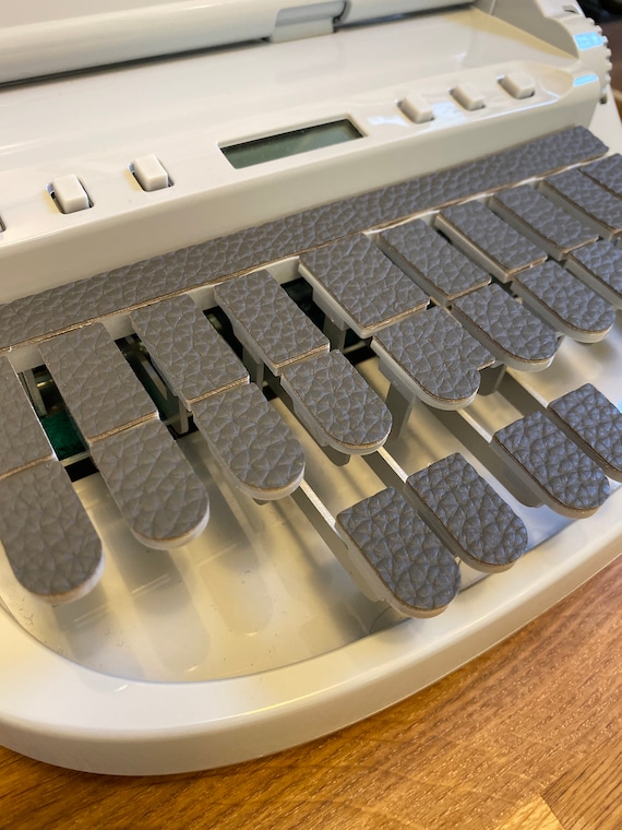 Faux Leather Steno Keypads BLACK WHITE & GREY Etsy