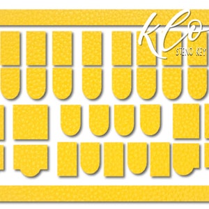 Faux Leather Steno Keypads YELLOWS and ORANGE