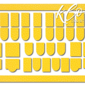 Faux Leather Steno Keypads YELLOWS and ORANGE