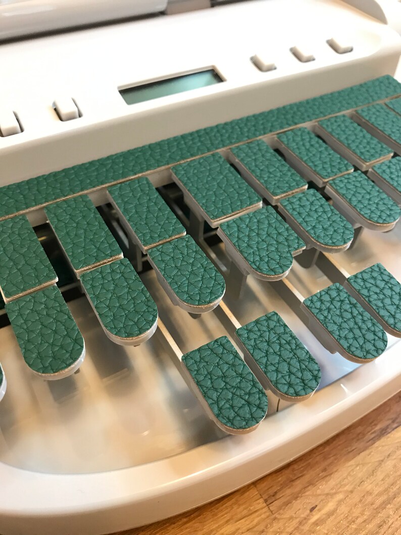 Faux Leather Steno Keypads GREENS Etsy