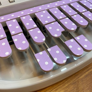 Faux Leather Polka Dot Steno Keypads