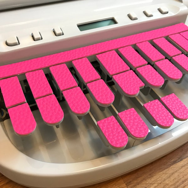 Pinks Faux Leather Textured Steno Keypads