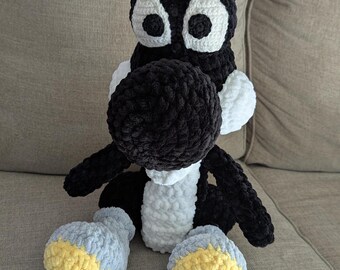 Giant Crochet Yoshi Friend