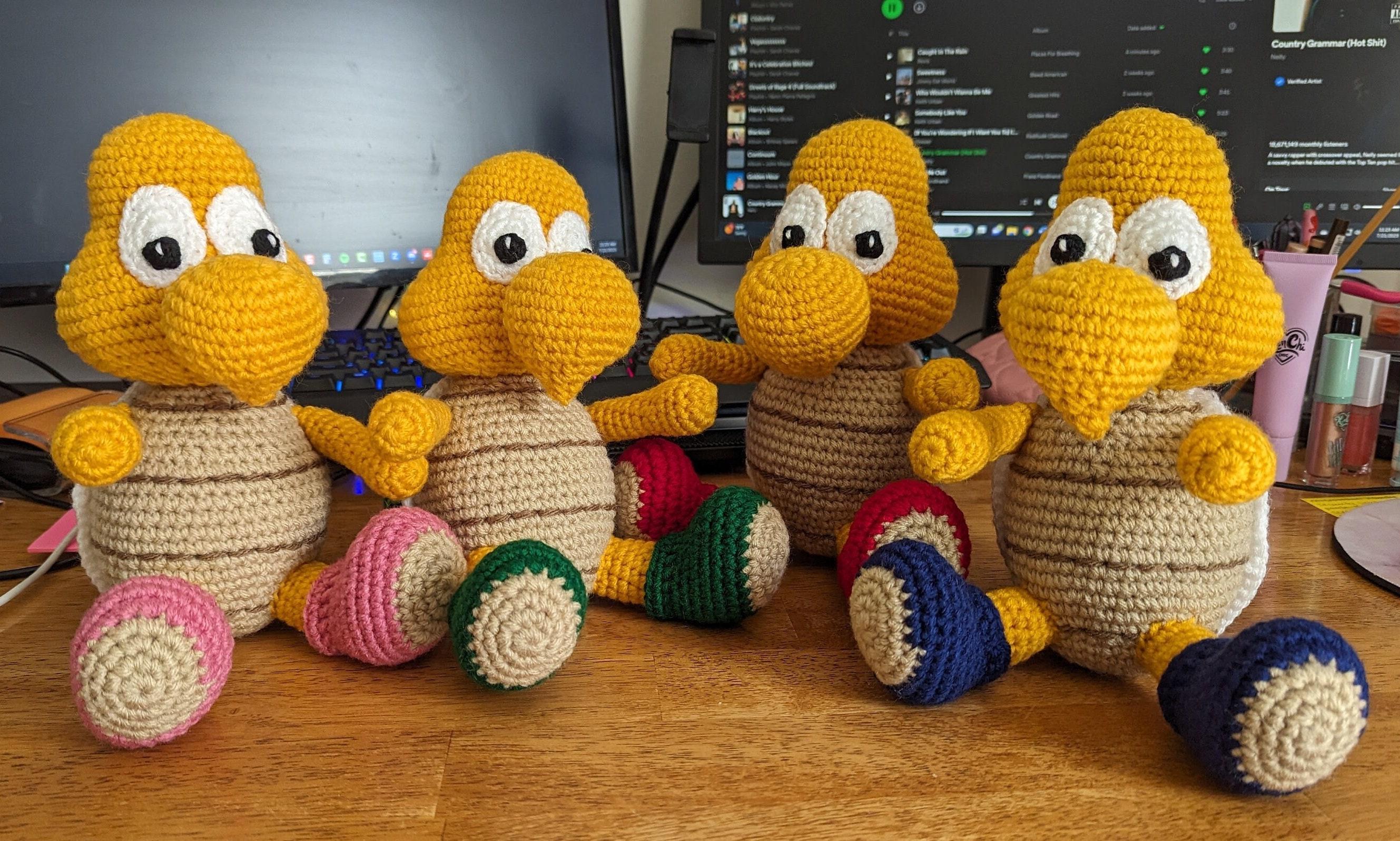 Koopa Troopa Crochet Doll