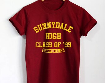 Sunnydale High Shirt Buffy T-Shirt Vampire Tshirt Unisex Clothing Top Tee