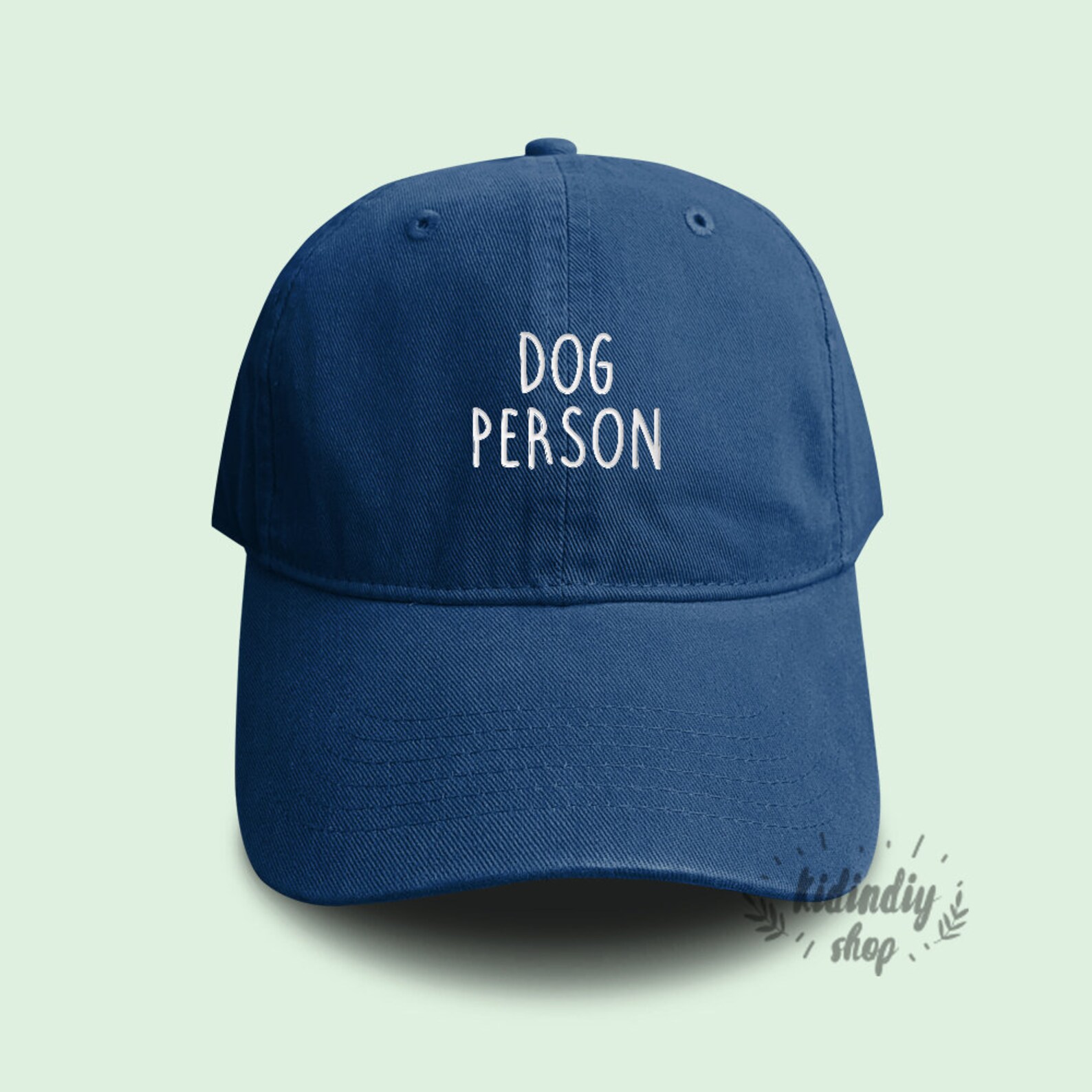 Dog Person Cap Baseball Hat Embroidered Father Baseball Caps Etsy