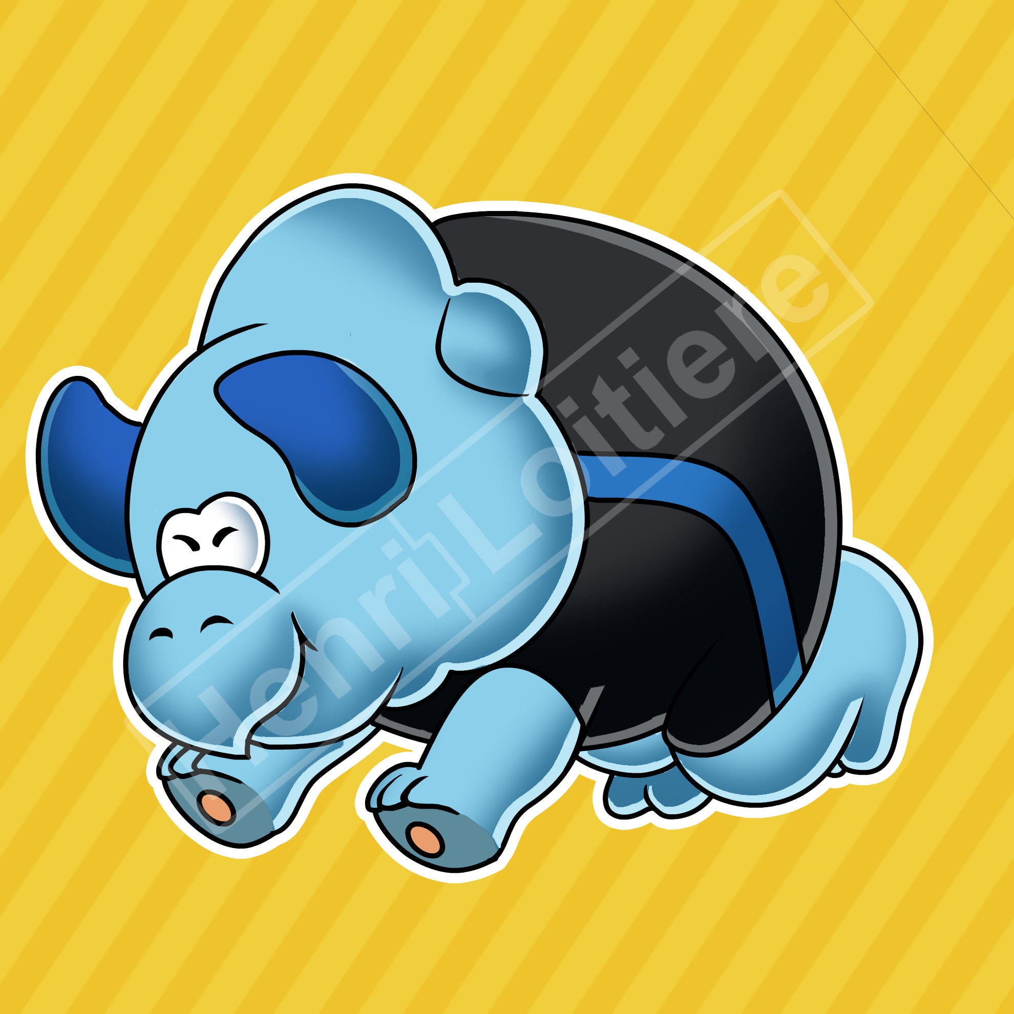 Bullrush Mario Super Mario Wonder Bros. Sticker -bulrush - Etsy