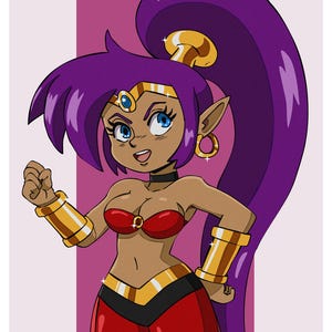 Shantae l Glossy Print 8.5x11