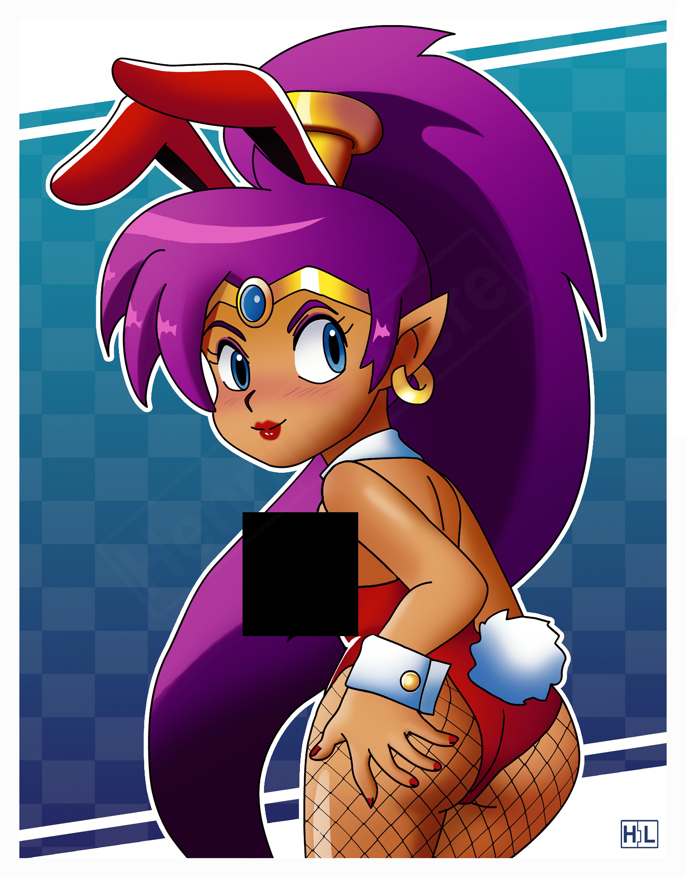 Shantae Bunny NSFW Art Print 8.5x11 - Etsy Ireland