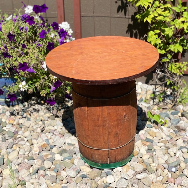Man Cave End Table Etsy