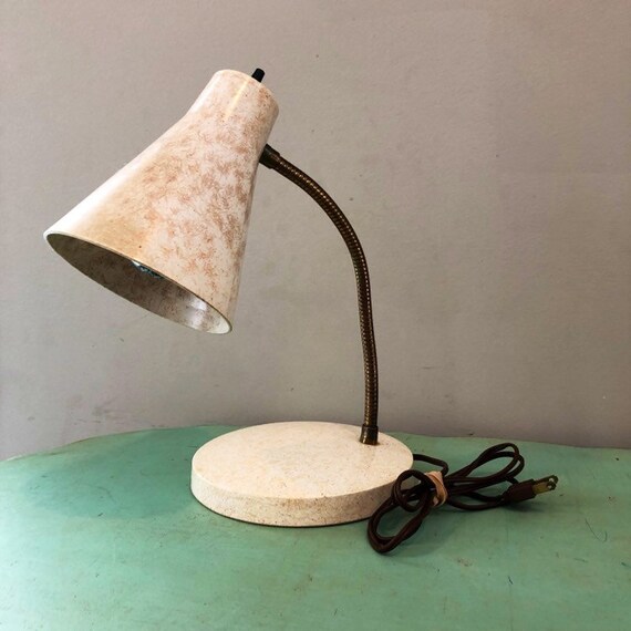 mid century gooseneck lamp