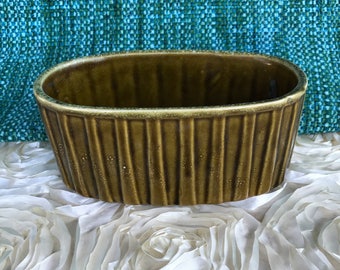Vintage Green Planter, Flower Pot, Cookson Pottery, Succulents, Farmhouse, Decor