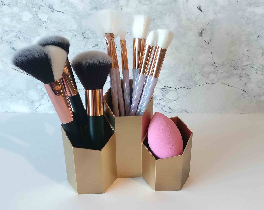 Paintbrush Holder Paint Brush Organizer Stand 3D Printed 