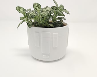 Tiki Planter Sml | Aztec 3 plant pot | indoor 3D printed plants pot | Plastic Succulent pot | cactus planter gift | Hygge house planter