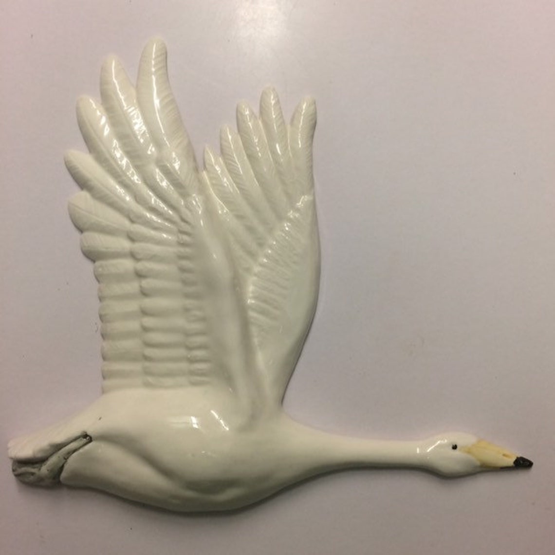 Ceramic Wall Hanging Flying Birds. A Formation of Swans Etsy UK