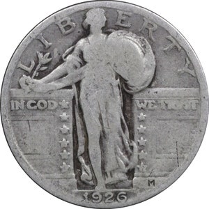 Standing Liberty Quarter 1916-1930 Classic American US Silver Coin 25 Cents