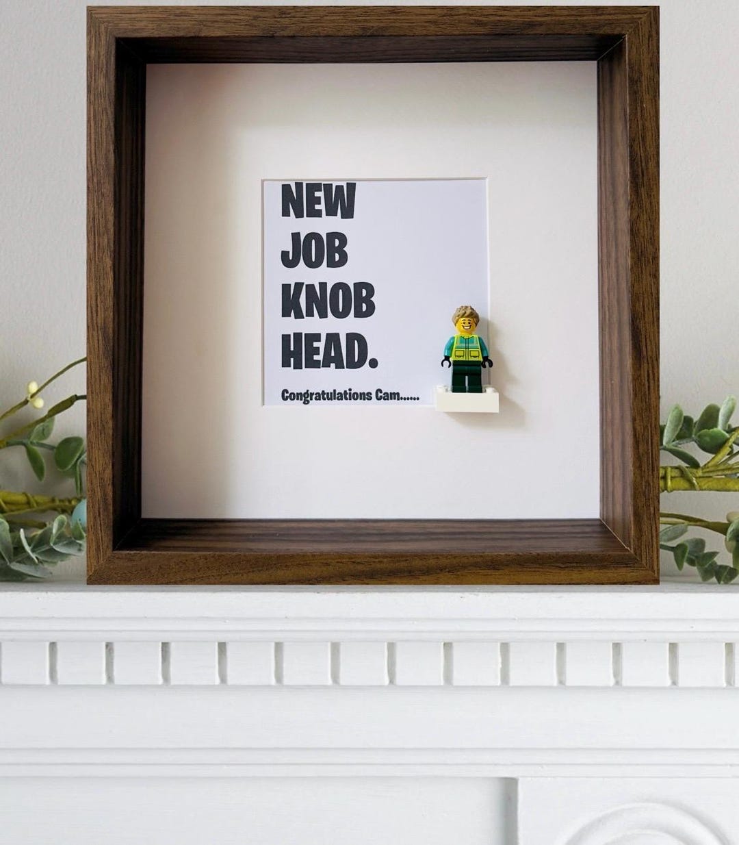 Job. Post Creative Frame Personalised New Job Frame Gift - Etsy