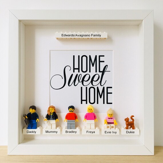 Personalised Mini Figure Family Portrait Etsy Denmark