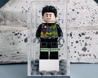 Personalised Firefighter Mini figure in case