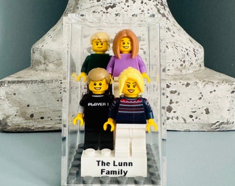 Personalised mini figure family case