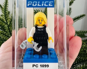 Personalised police officer Mini figure case