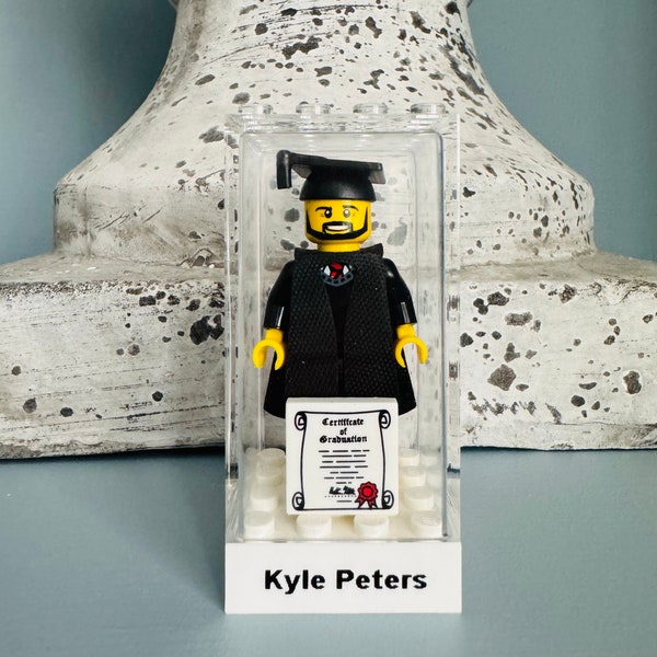 Personalised Graduation Mini figure in case