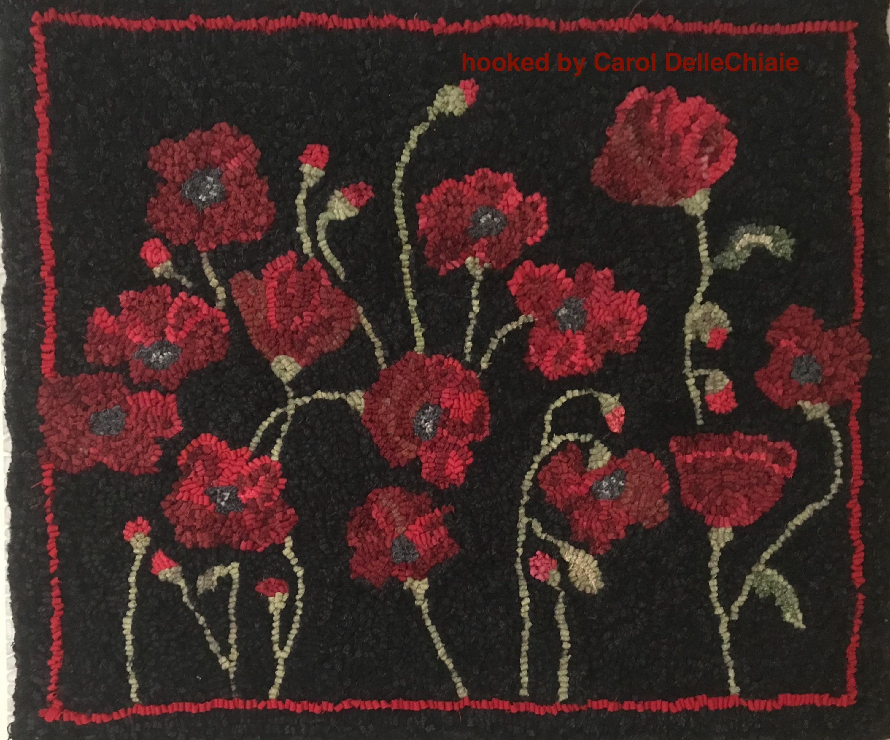 Poppies, A Sharon Smith Rug Hooking Pattern - Etsy